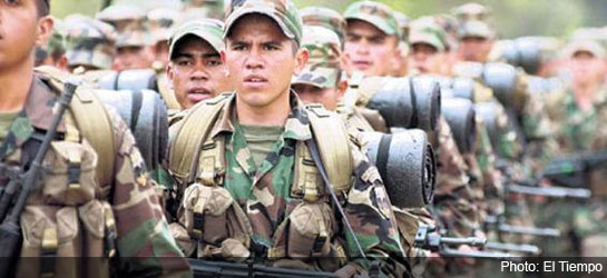 Colombia news - armed forces