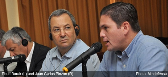 Colombia news - Barak and Pinzon