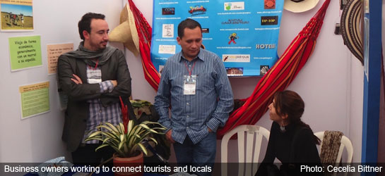 Bogota business owners work to connect locals and tourists.