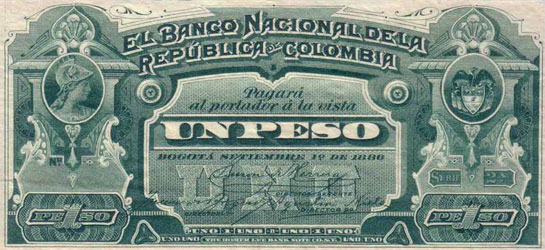 Colombia news - one peso
