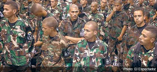 colombia, paramilitaries, army