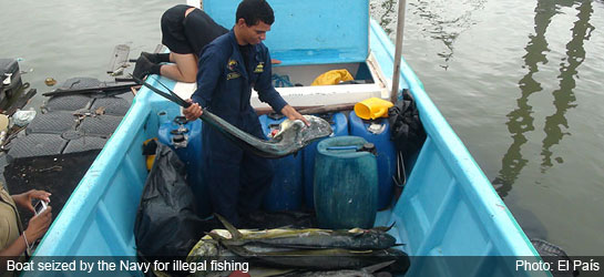 Colombia news - Illegal fishing