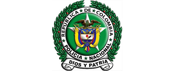 Colombia news - police logo