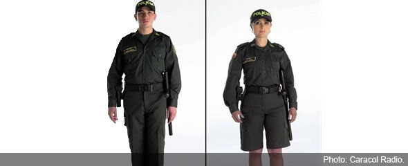 police, colombia, uniform