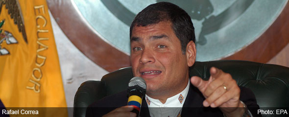 Colombia news - Rafael Correa