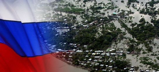 Colombia news - russia floods
