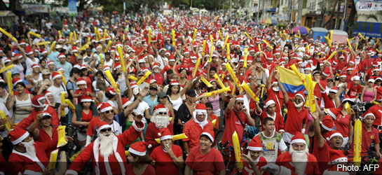 Colombia news - Santa Claus, Cali