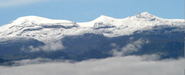 snow glacier colombia
