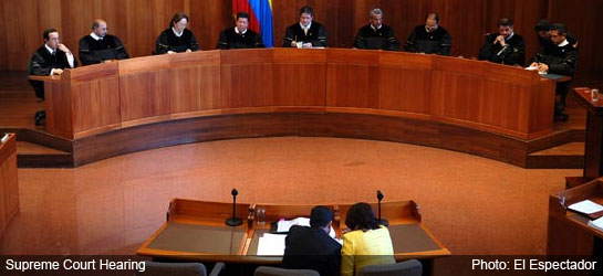 Colombia news - Supreme Court