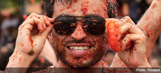 Colombia news - Tomatina