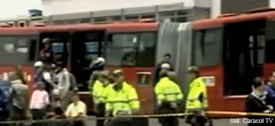 Colombia news - TransMilenio crash