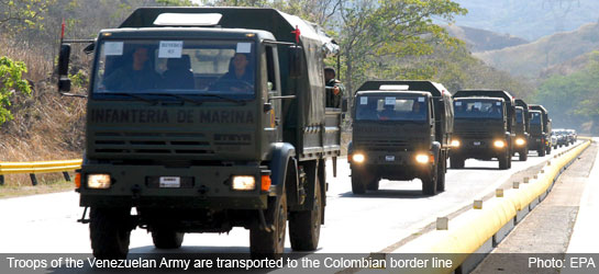 Colombia news - troops to border